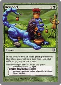 Remodel - Unhinged - Magic: The Gathering card