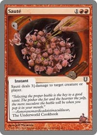 Saute - Unhinged - Magic: The Gathering card