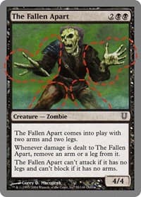 The Fallen Apart - Unhinged - Magic: The Gathering card