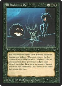 All Hallow's Eve - Legends - Magic: The Gathering card