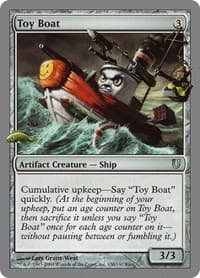 Toy Boat - Unhinged - Magic: The Gathering card