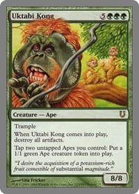 Uktabi Kong - Unhinged - Magic: The Gathering card