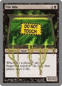 Vile Bile - Unhinged - Magic: The Gathering card