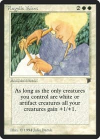 Angelic Voices - Legends - Magic: The Gathering card