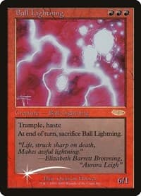 Ball Lightning - Judge Promos - Magic: The Gathering card