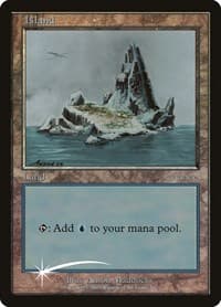 Island (2001) - Arena Promos - Magic: The Gathering card