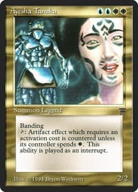 Ayesha Tanaka - Legends - Magic: The Gathering card