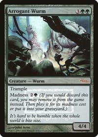 Arrogant Wurm - FNM Promos - Magic: The Gathering card