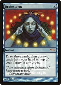 Brainstorm - FNM Promos - Magic: The Gathering card