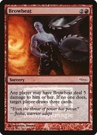 Browbeat - FNM Promos - Magic: The Gathering card