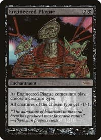 Engineered Plague - FNM Promos - Magic: The Gathering card