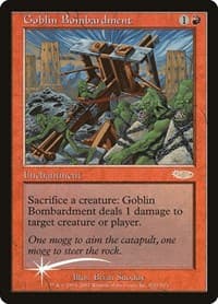Goblin Bombardment - FNM Promos - Magic: The Gathering card