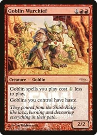Goblin Warchief (2006) - FNM Promos - Magic: The Gathering card