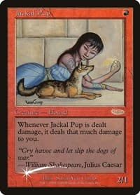 Jackal Pup - FNM Promos - Magic: The Gathering card