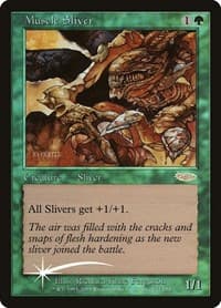 Muscle Sliver - FNM Promos - Magic: The Gathering card