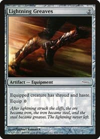 Lightning Greaves - FNM Promos - Magic: The Gathering card