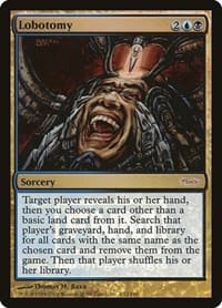 Lobotomy - FNM Promos - Magic: The Gathering card