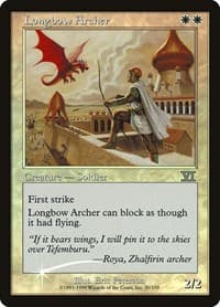 Longbow Archer - FNM Promos - Magic: The Gathering card