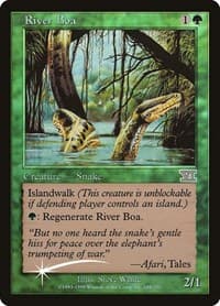 River Boa - FNM Promos - Magic: The Gathering card