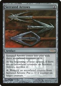 Serrated Arrows - FNM Promos - Magic: The Gathering card