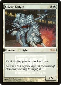 Silver Knight - FNM Promos - Magic: The Gathering card