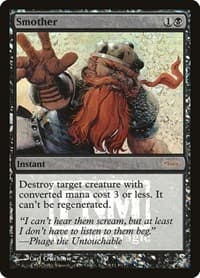Smother - FNM Promos - Magic: The Gathering card
