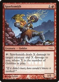 Sparksmith - FNM Promos - Magic: The Gathering card