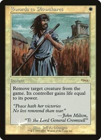 Swords to Plowshares - FNM Promos - Magic: The Gathering card