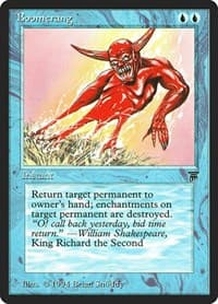 Boomerang - Legends - Magic: The Gathering card