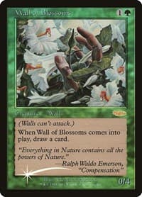 Wall of Blossoms - FNM Promos - Magic: The Gathering card