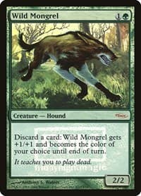 Wild Mongrel - FNM Promos - Magic: The Gathering card