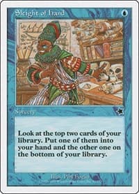Sleight of Hand - Starter 1999 - Magic: The Gathering card