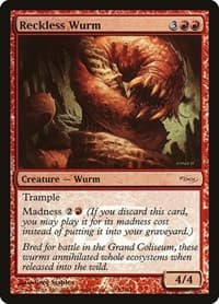 Reckless Wurm - WPN & Gateway Promos - Magic: The Gathering card