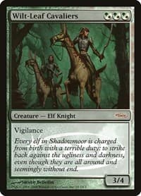 Wilt-Leaf Cavaliers - WPN & Gateway Promos - Magic: The Gathering card