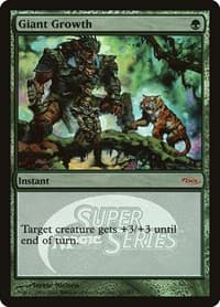 Giant Growth (Junior Super Series) - Junior Series Promos - Magic: The Gathering card