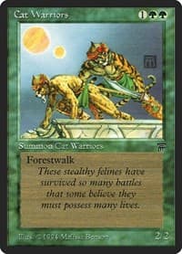 Cat Warriors - Legends - Magic: The Gathering card