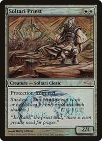 Soltari Priest (Junior Series Europe) - Junior Series Promos - Magic: The Gathering card