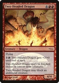 Two-Headed Dragon (Junior Super Series) - Junior Series Promos - Magic: The Gathering card