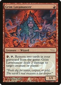 Grim Lavamancer - Judge Promos - Magic: The Gathering card