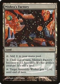 Mishra's Factory - Judge Promos - Magic: The Gathering card