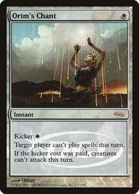 Orim's Chant - Judge Promos - Magic: The Gathering card