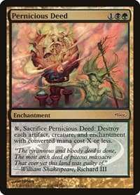 Pernicious Deed - Judge Promos - Magic: The Gathering card