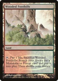 Wooded Foothills - Judge Promos - Magic: The Gathering card