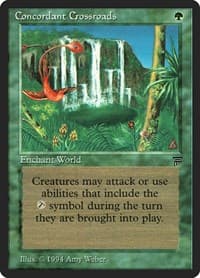 Concordant Crossroads - Legends - Magic: The Gathering card