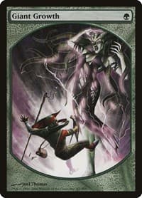 Giant Growth - Magic Player Rewards - Magic: The Gathering card