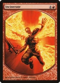 Incinerate - Magic Player Rewards - Magic: The Gathering card