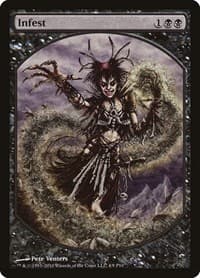 Infest - Magic Player Rewards - Magic: The Gathering card