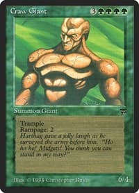 Craw Giant - Legends - Magic: The Gathering card