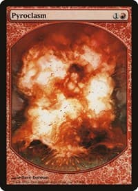 Pyroclasm - Magic Player Rewards - Magic: The Gathering card