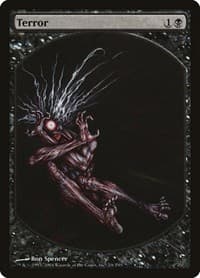 Terror - Magic Player Rewards - Magic: The Gathering card